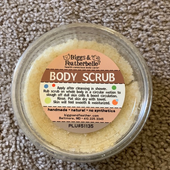 Other - Biggs & Featherbelle Fresh Mint & Sugar Body Scrub